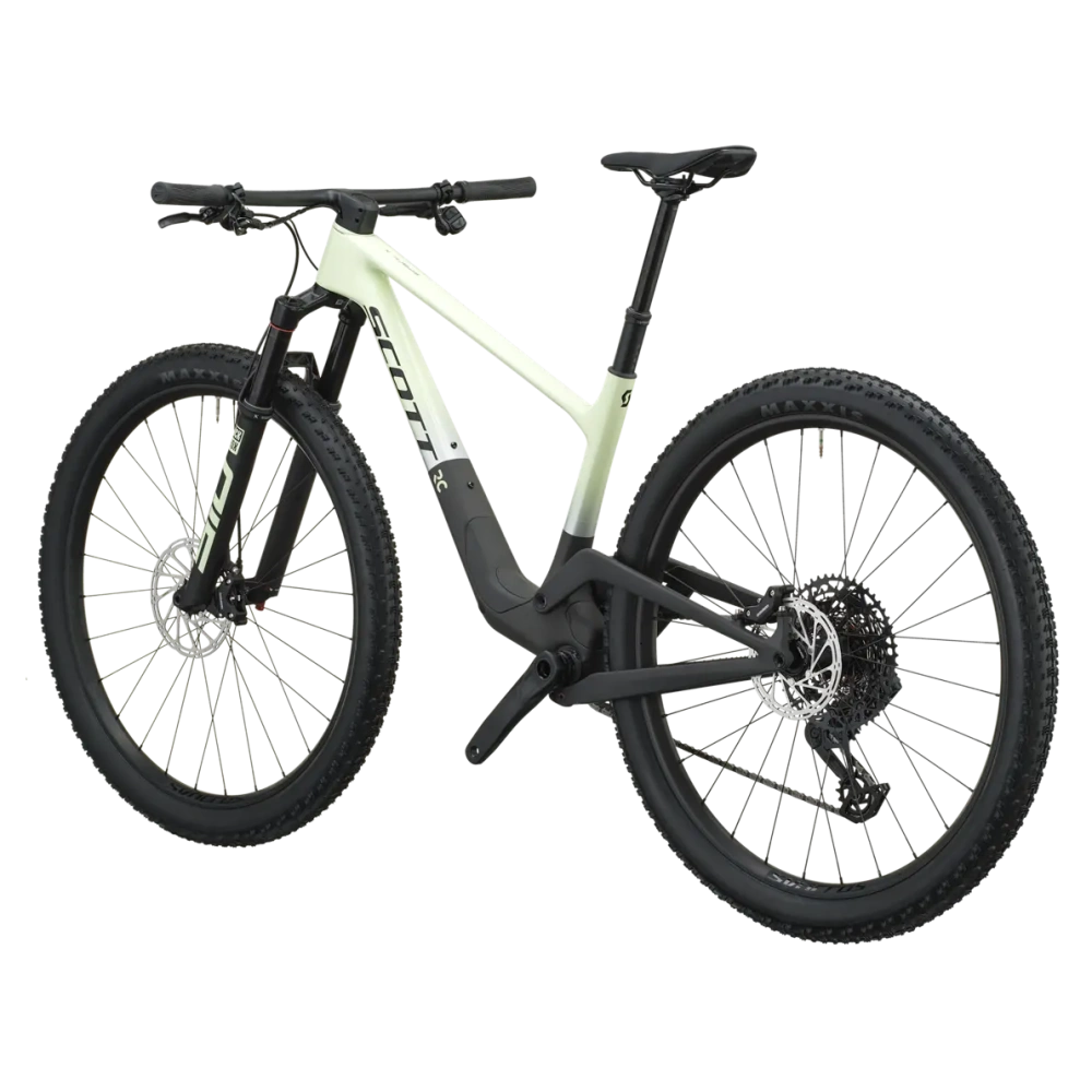 Scott Spark RC Team, pneu 29", barva cream green/carbon black, model 2027 - ZDARMA dopravné, seřízení, odborná montáž a dárkový poukaz na nákup příslušenství!