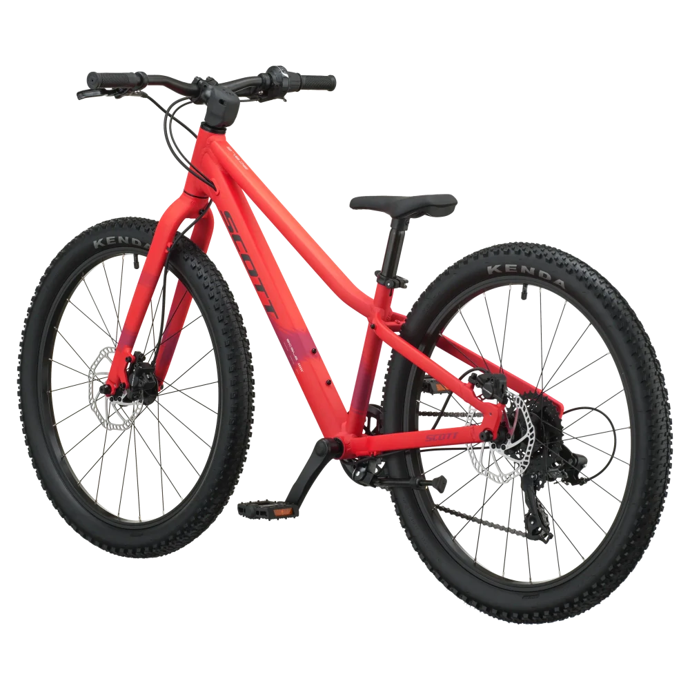 Scott Scale 400, model 2027, pneu 24", barva monza red - ZDARMA dopravné, odborná montáž, seřízení a sada světel!