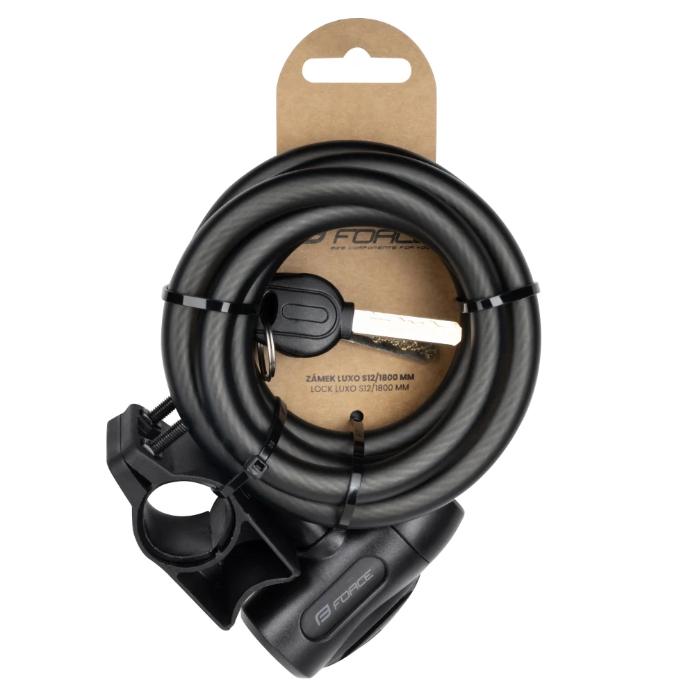 Zámek FORCE LUXO S12/1800mm, černý