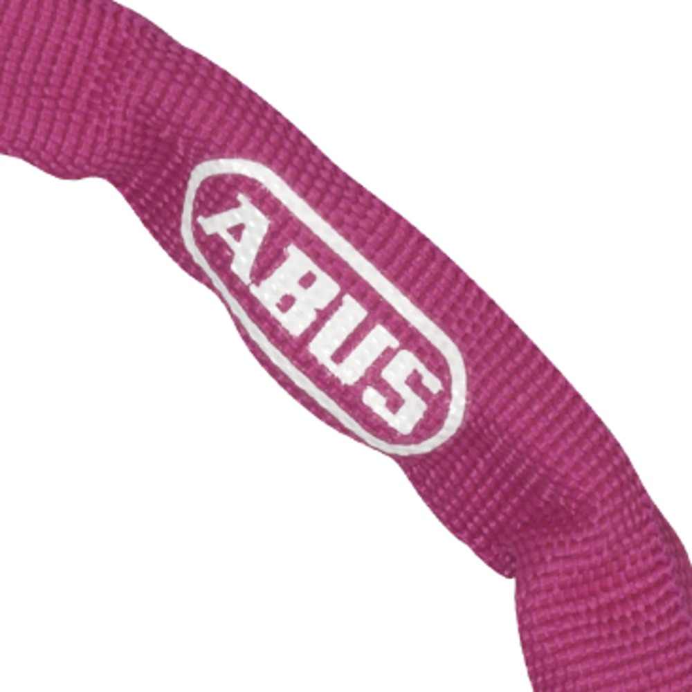 Řetězový zámek ABUS 1500 Web, 60 cm, barva coral