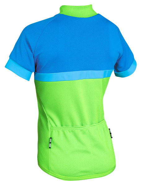 Dětský cyklistický dres ETAPE Bambino, zelená/modrá