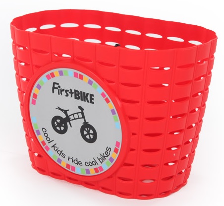 Košík na řidítka červený - FirstBike