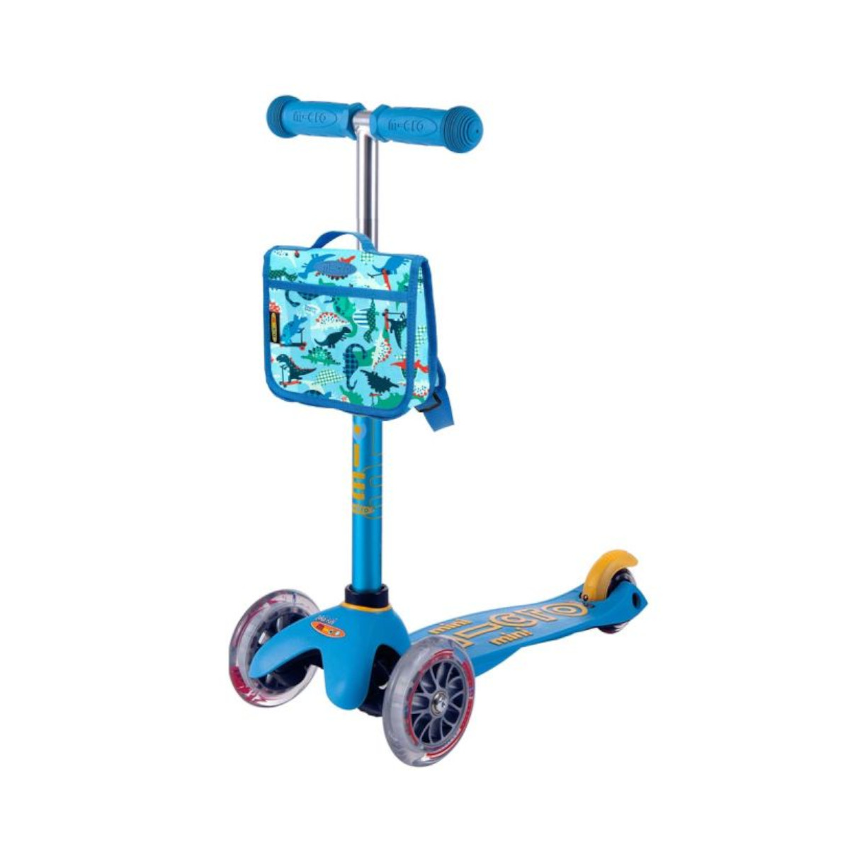 Batoh Micro Scootersaurus s klipem