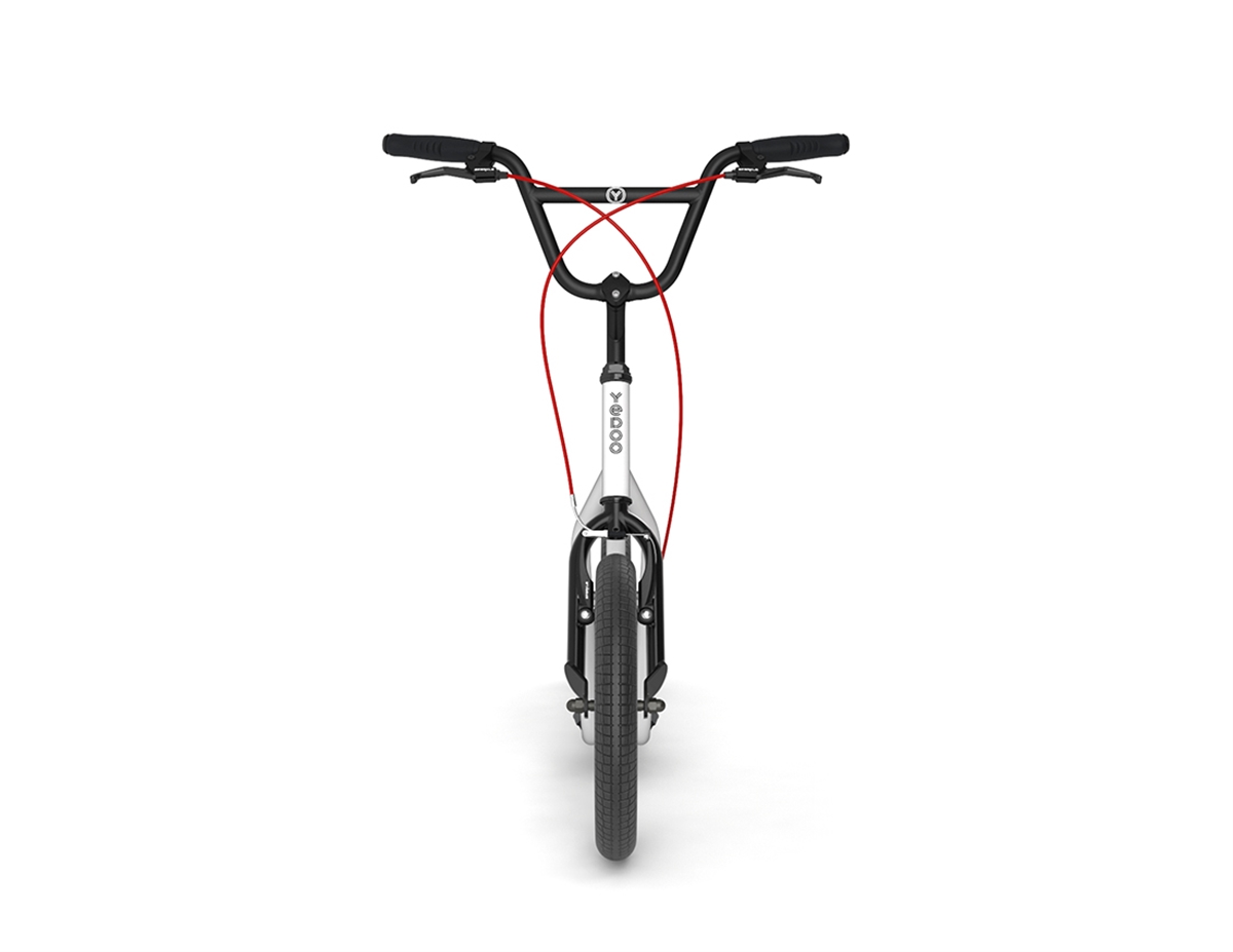 Koloběžka YEDOO Three řada Numbers, white - ZDARMA dopravné!