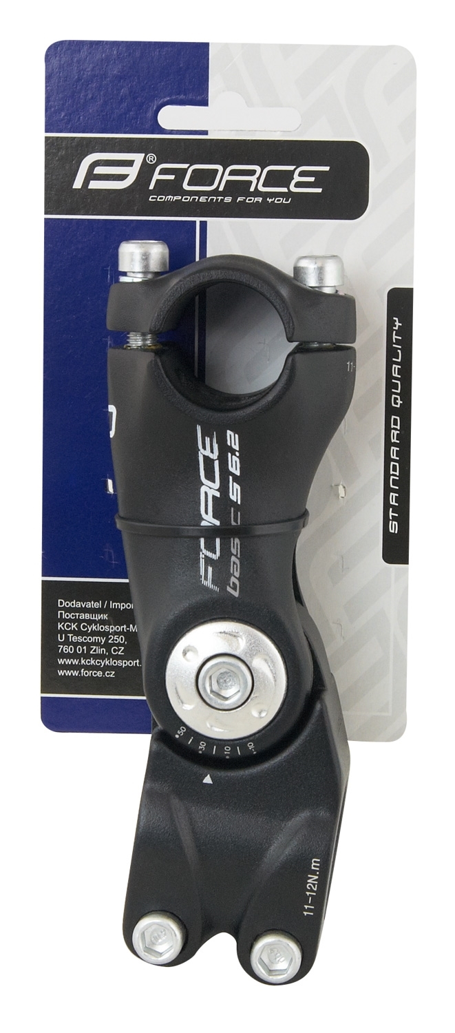 Představec FORCE S6.2 25,4/120mm stav. Al, černý