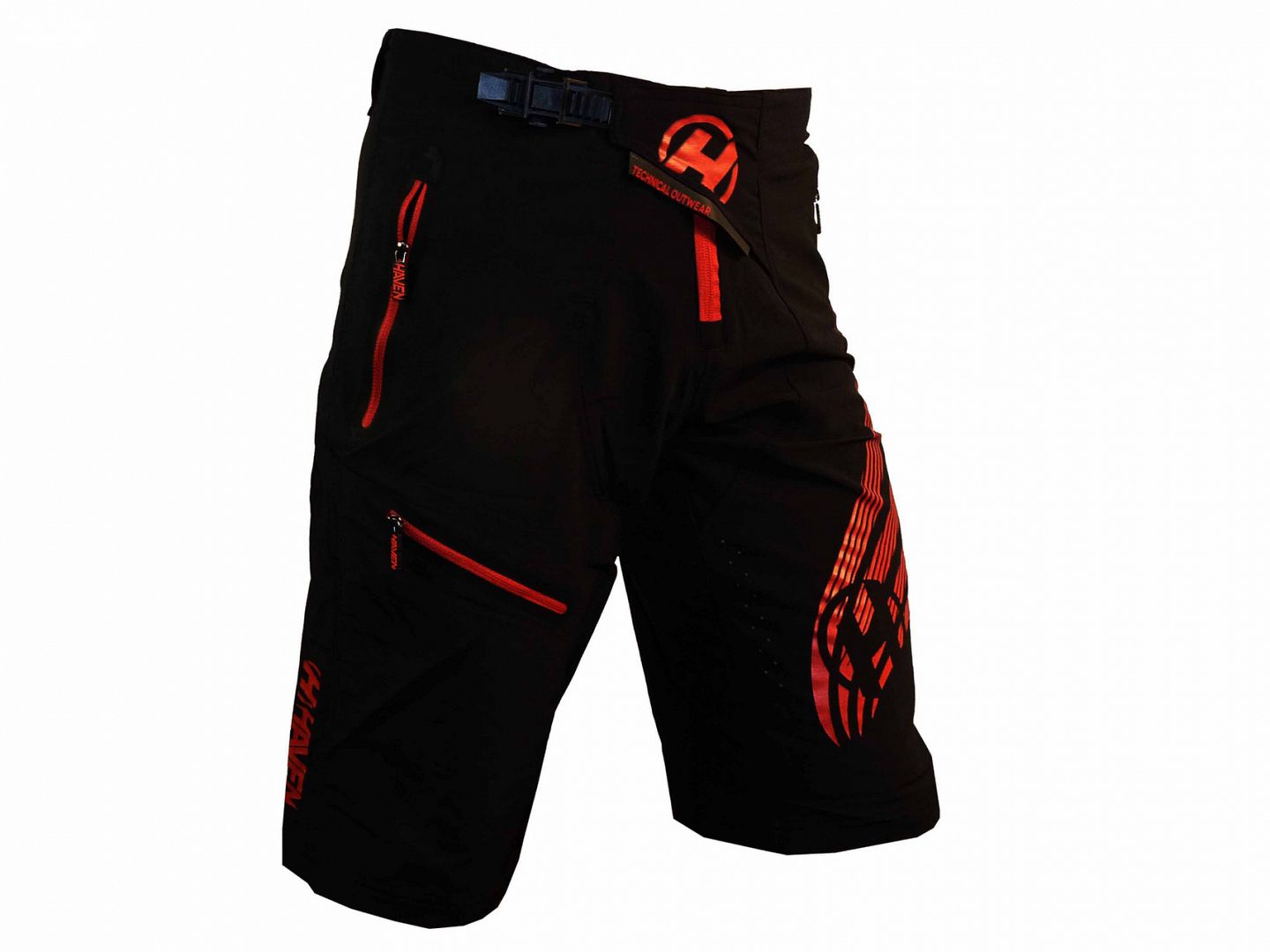 Kraťasy HAVEN ENERGIZER black/red
