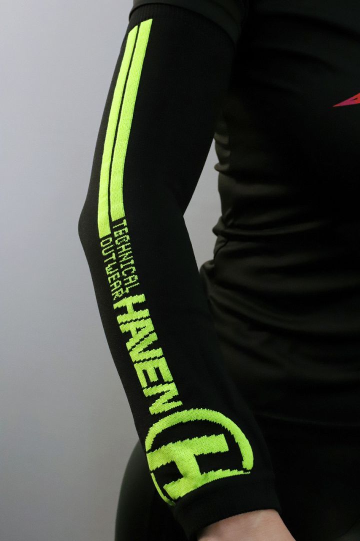 Rukávky HAVEN SOFTIES black/yellow