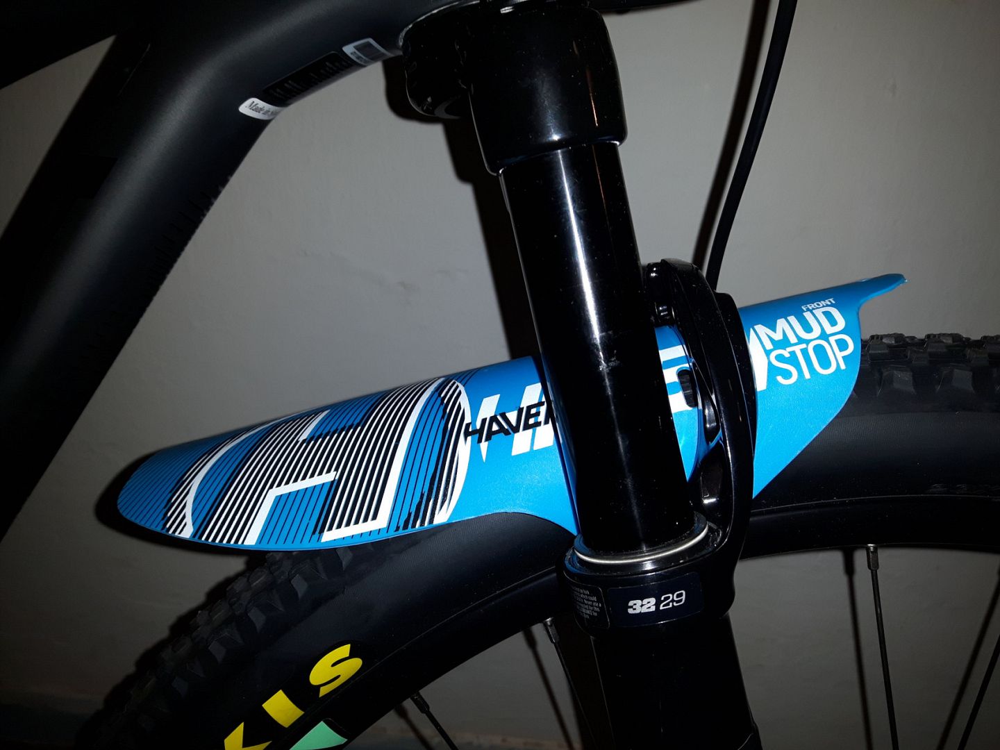 Blatník HAVEN set přední + zadní, blue