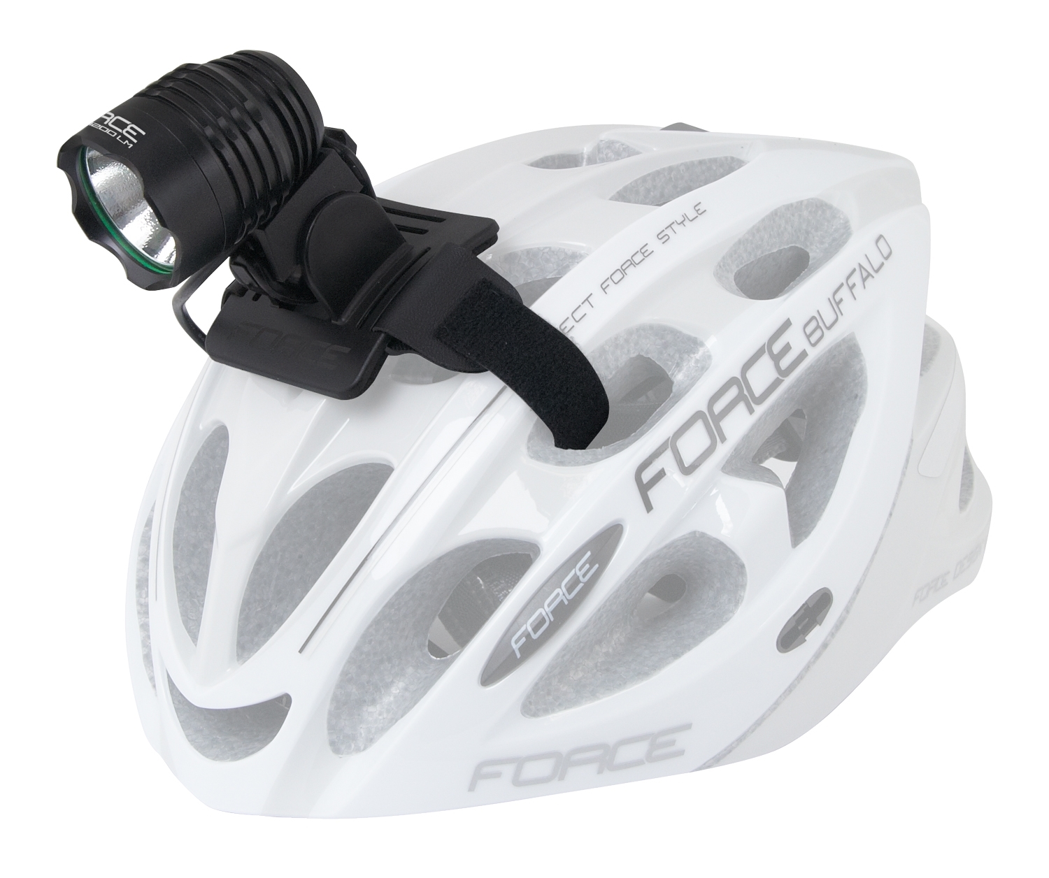 Světlo přední FORCE GLOW-2 1000LM USB, černé