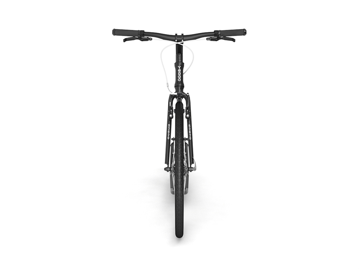 Koloběžka Yedoo S2620, black - ZDARMA dopravné a blikačky TWINS!