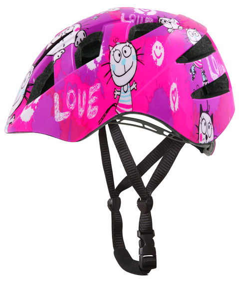 Dětská cyklistická přilba ETAPE KITTY 2.0, růžová