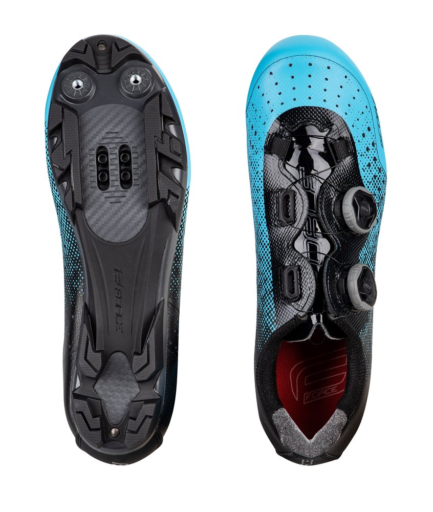 Tretry FORCE MTB SCORE, modré