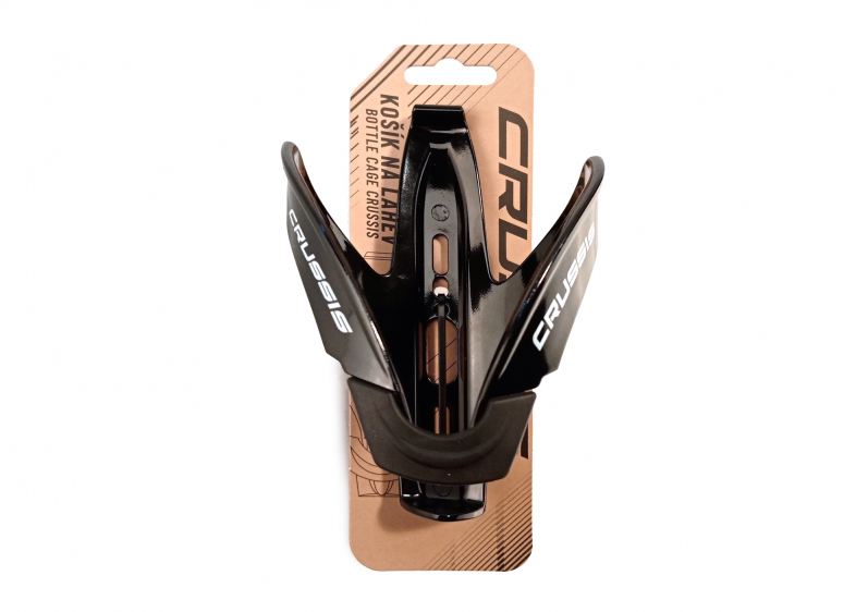 Košík na láhev Crussis, černý