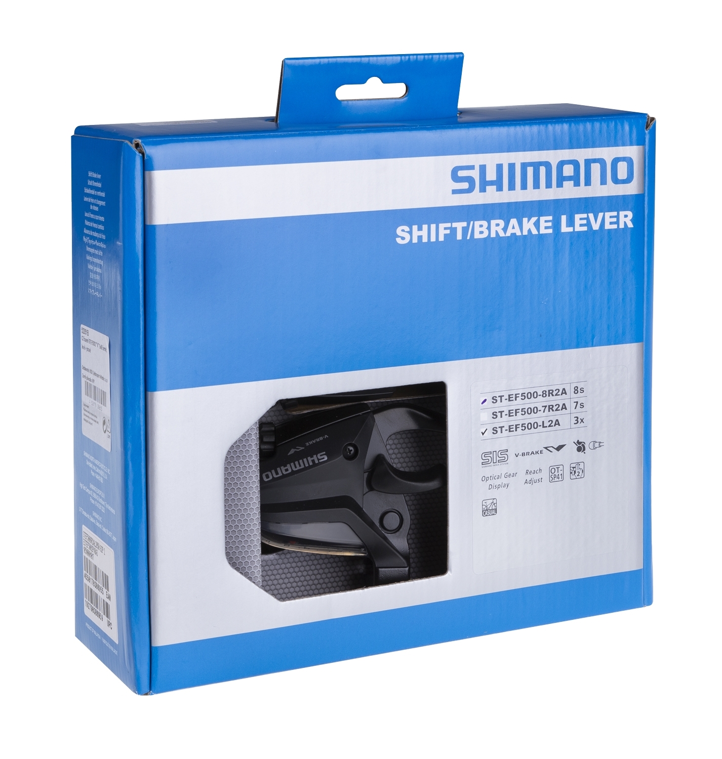 Řazení SHIMANO STEF5002 "V" 3x8 černé, levé + pravé