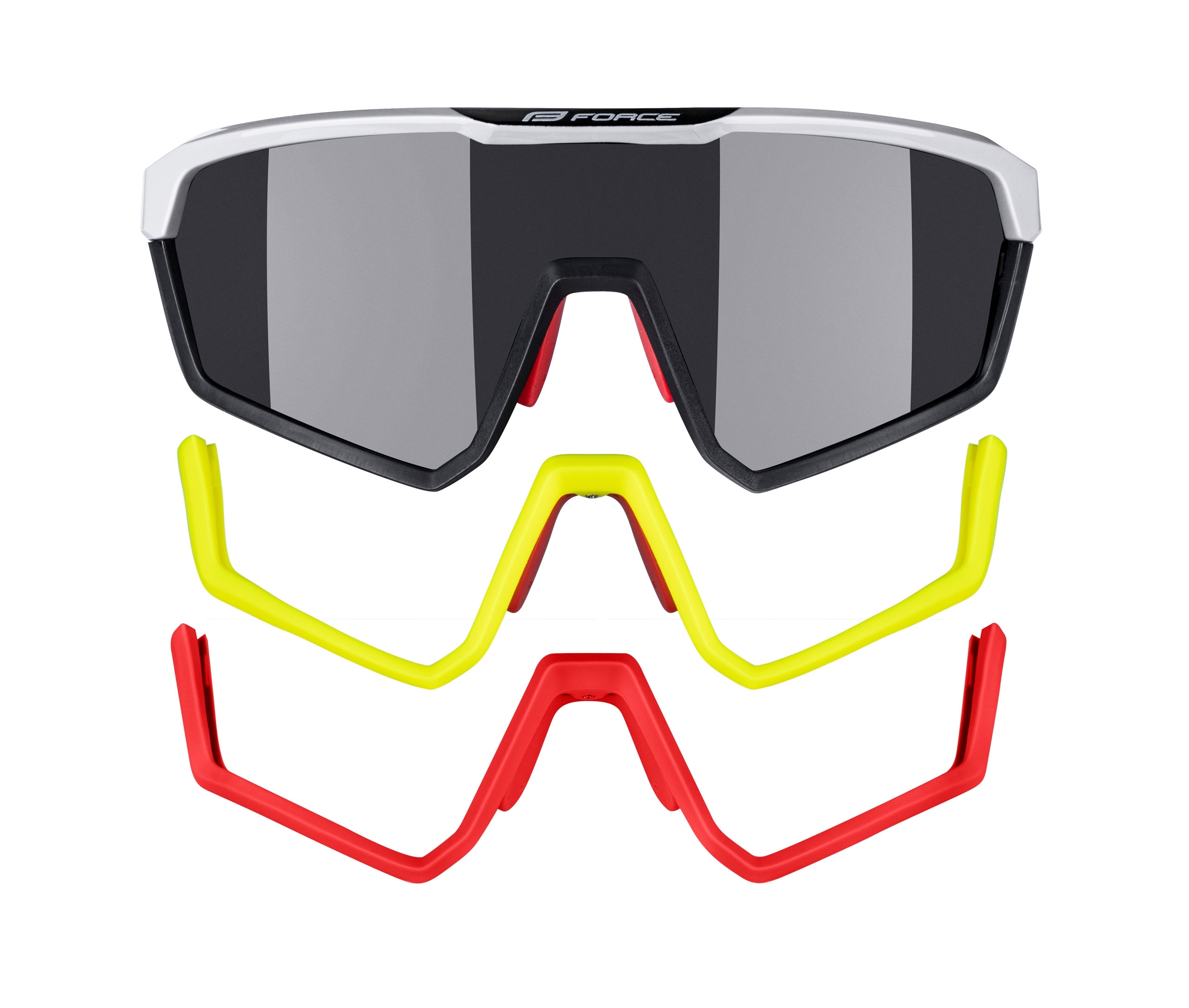 Brýle FORCE APEX, černo-šedé, černá skla