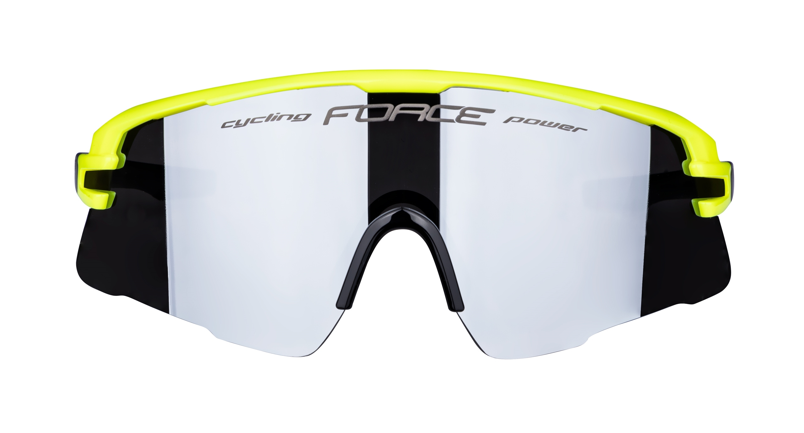 Brýle FORCE AMBIENT, fluo-šedé, černá zrcadlová skla