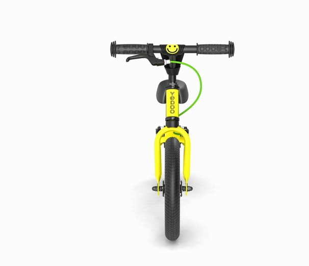 Odrážedlo Yedoo Too Too Emoji, yellow - Zdarma dopravné a zvoneček!