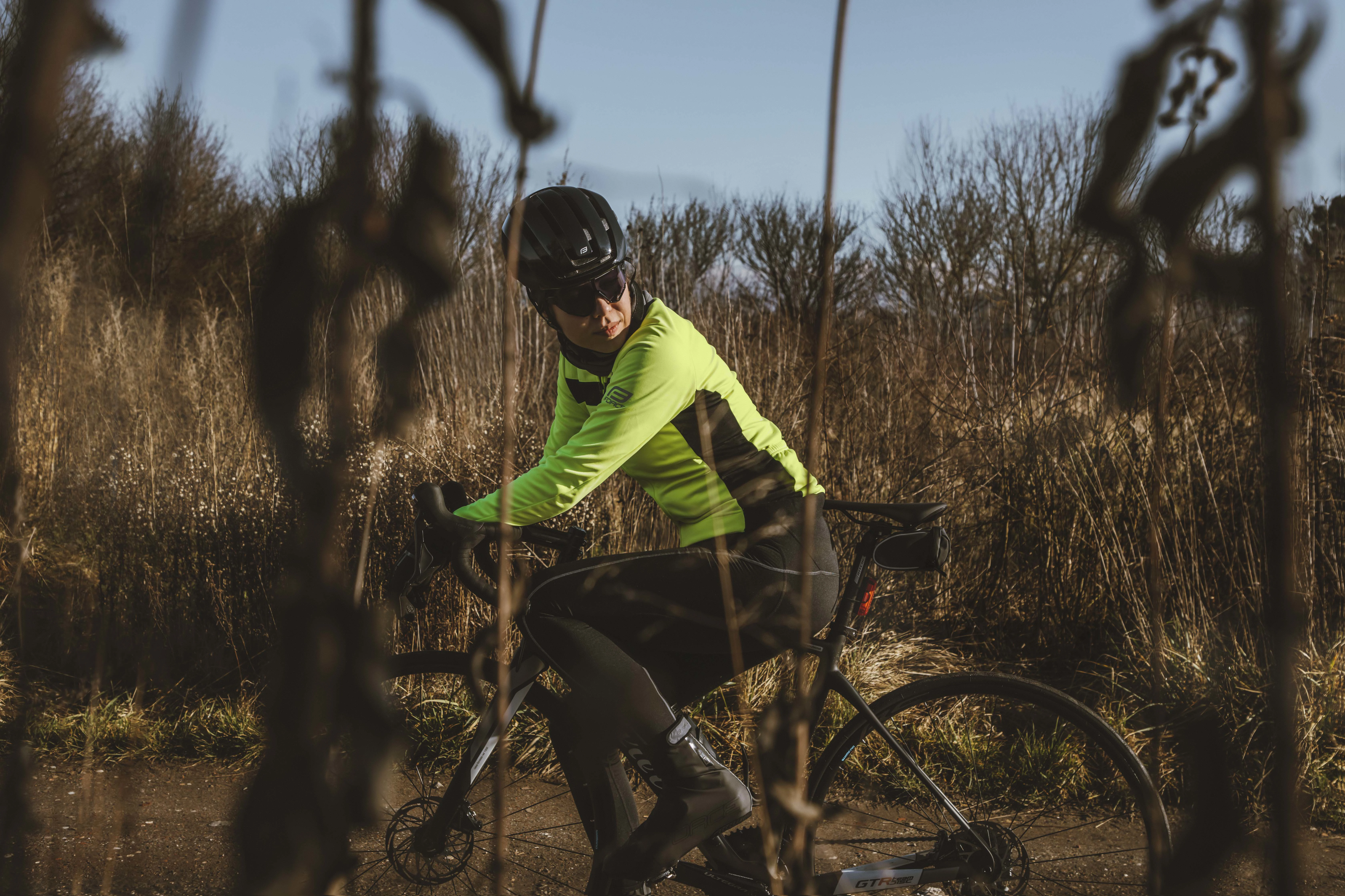 Bunda FORCE FROST LADY softshell zimní, fluo-černá