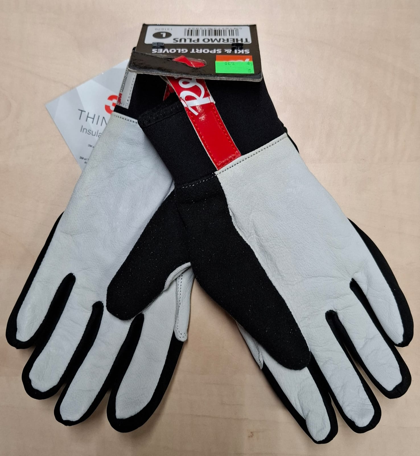 Zimní rukavice REX THERMO PLUS black