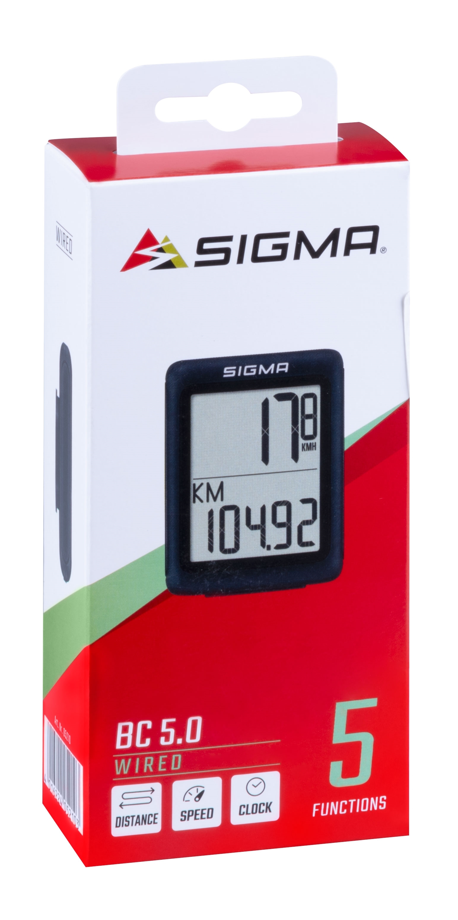 Cyklopočítač SIGMA BC 5.0, černý