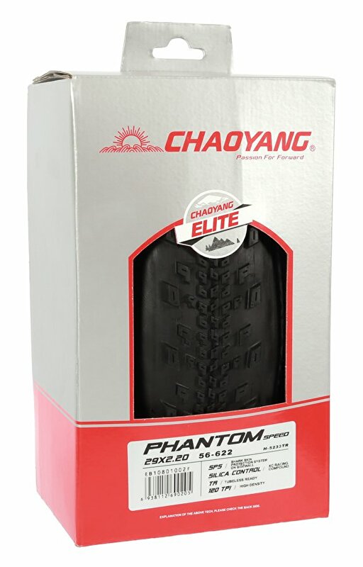 Plášť CHAOYANG Phantom Speed 29x2,20 120tpi (Silica Control) Tubeless Ready, SPS, kevlar E25