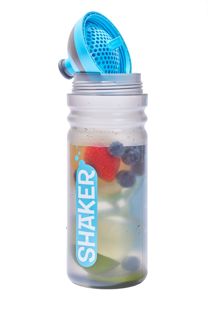 Zdravá lahev SHAKER modrý 0,7l