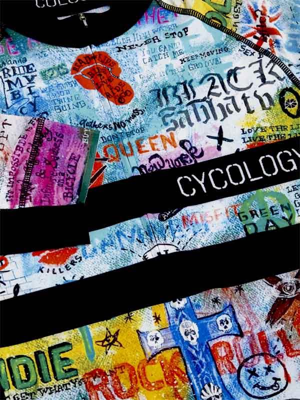 Cyklodres CYCOLOGY Rock N Roll, pánský, krátký rukáv