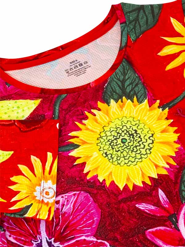 Sportovní triko CYCOLOGY Aloha, dámské, krátký rukáv