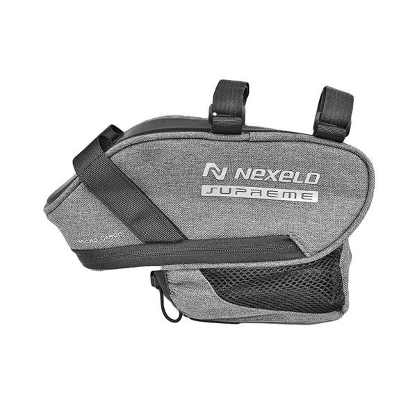Brašna Nexelo Supreme Microcargo podsedlová, šedá