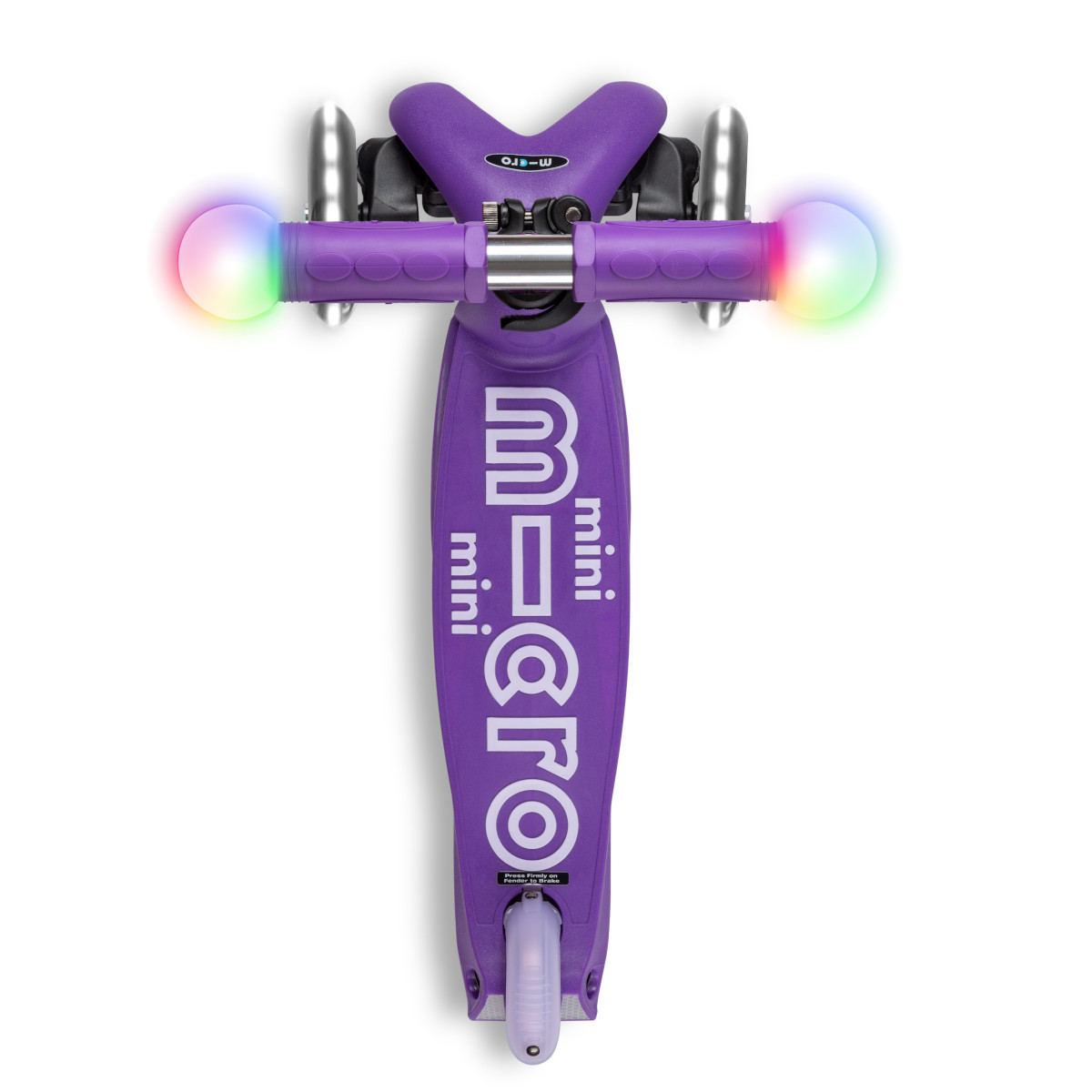 Koloběžka Mini Micro Deluxe Magic LED purple - ZDARMA dopravné! 