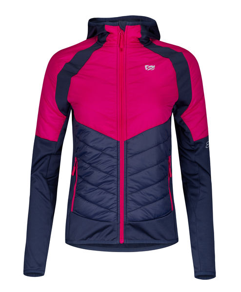 Dámská bunda/mikina ETAPE SIERRA PRO 2.0, magenta/modr, velikost M