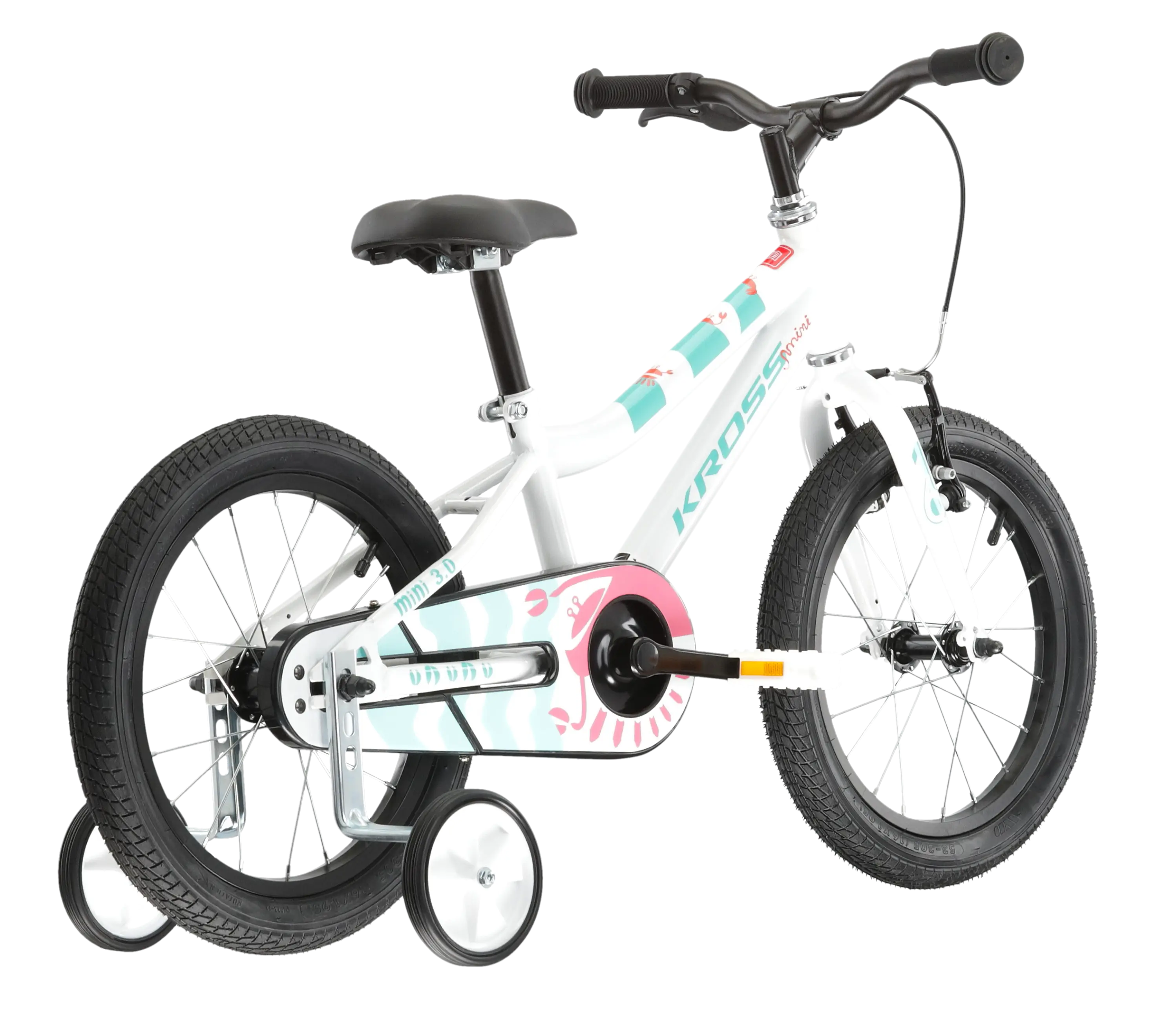 KROSS MINI 3.0, model 2025, pneu 16", barva bílá - ZDARMA dopravné, odborná montáž, seřízení!