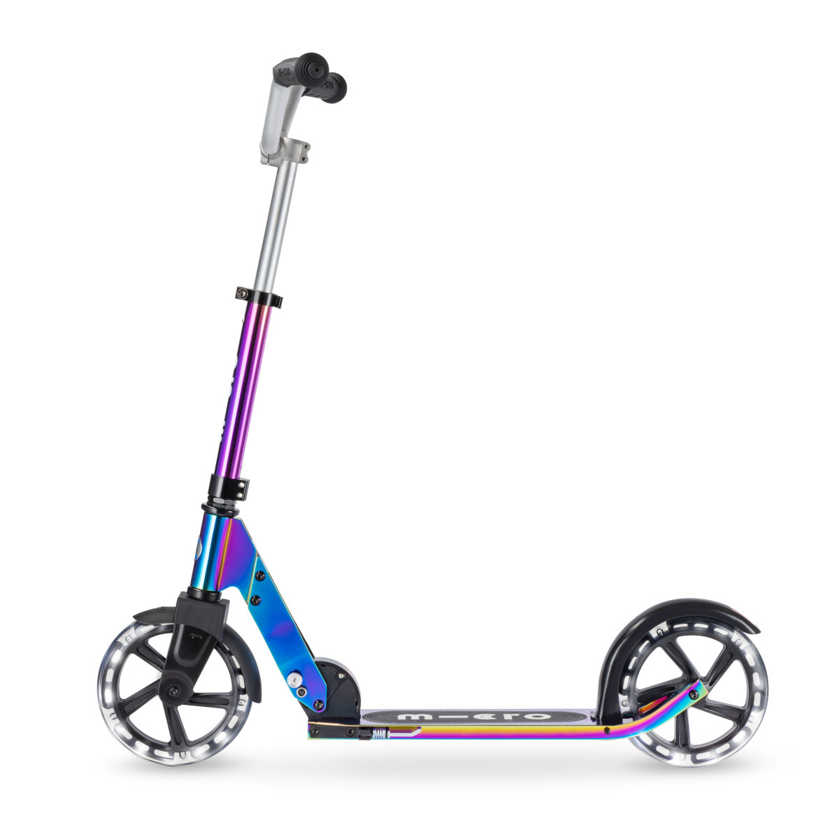 Koloběžka Micro Cruiser LED neonchrome - ZDARMA dopravné!