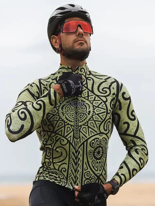 Cyklodres CYCOLOGY Winter Zanzibar, pánský, dlouhý rukáv