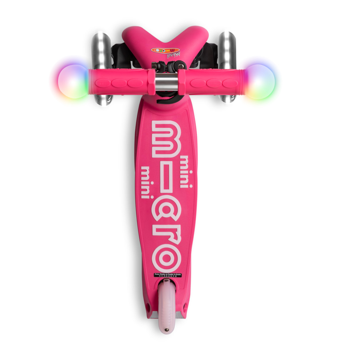 Koloběžka Mini Micro Deluxe Magic LED pink - ZDARMA dopravné!