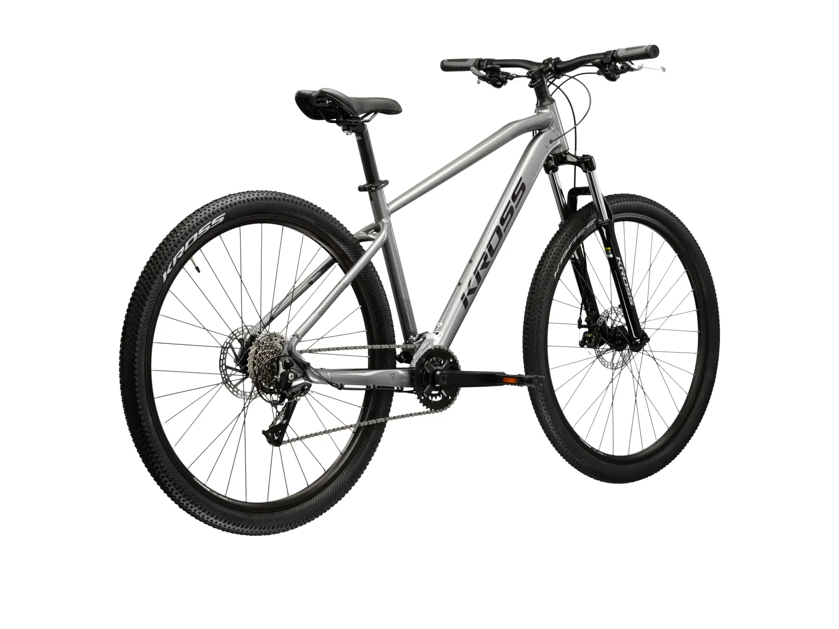 KROSS HEXAGON 3.0, rám 17" (M), model 2025, pneu 27,5", barva šedá/tmavě modrá - ZDARMA dopravné, odborná montáž a seřízení!