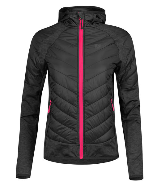 Dámská bunda/mikina ETAPE SIERRA PRO 2.0, černá/růžová