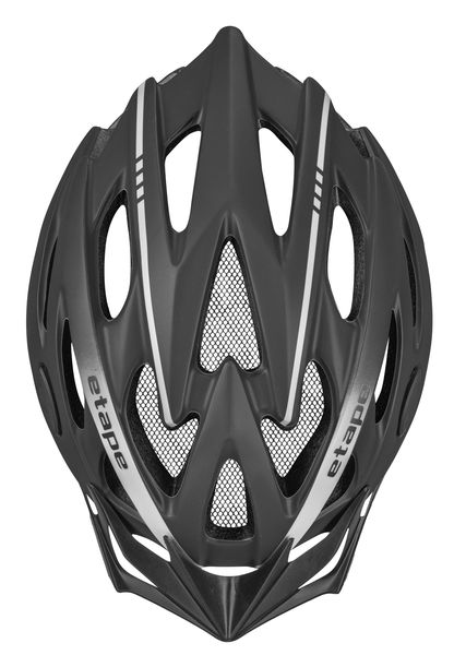 Cyklistická přilba na kolo Etape TWISTER, barva černá/bílá mat