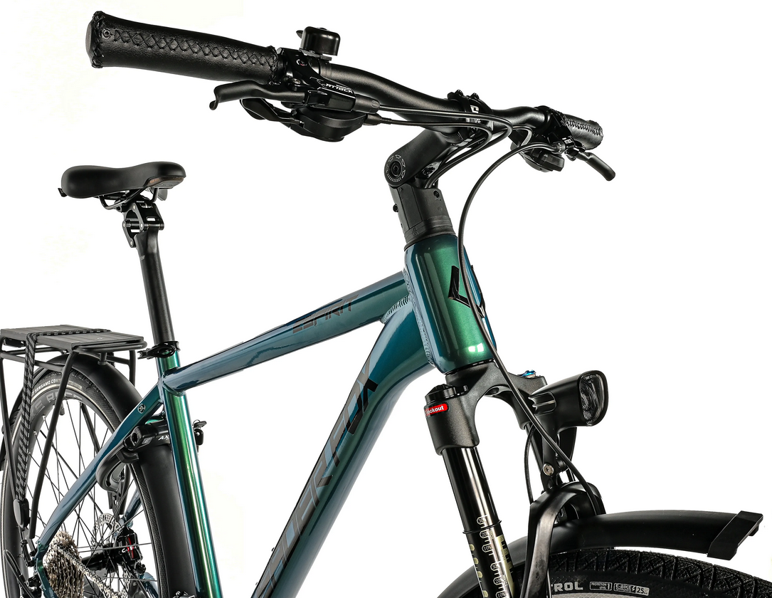Leader Fox ESPIRIT pánské, rám 19" (L), model 2025-2, green/black - ZDARMA dopravné, odborná montáž, seřízení!