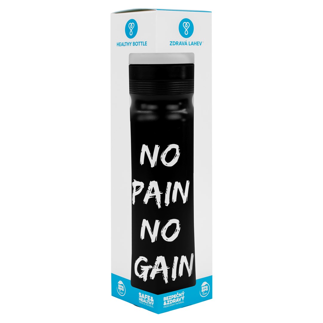 Zdravá lahev No pain no gain 1,0l