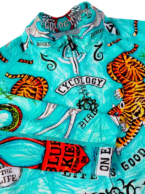 Cyklodres CYCOLOGY Summer Koh Samui, dámský, dlouhý rukáv