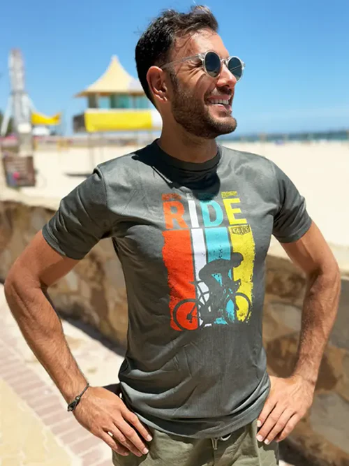 Sportovní triko CYCOLOGY Ride, pánské, krátký rukáv