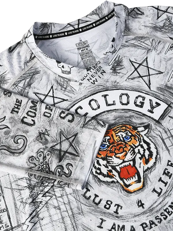 Dres MTB CYCOLOGY City of Angels, pánský, dlouhý rukáv