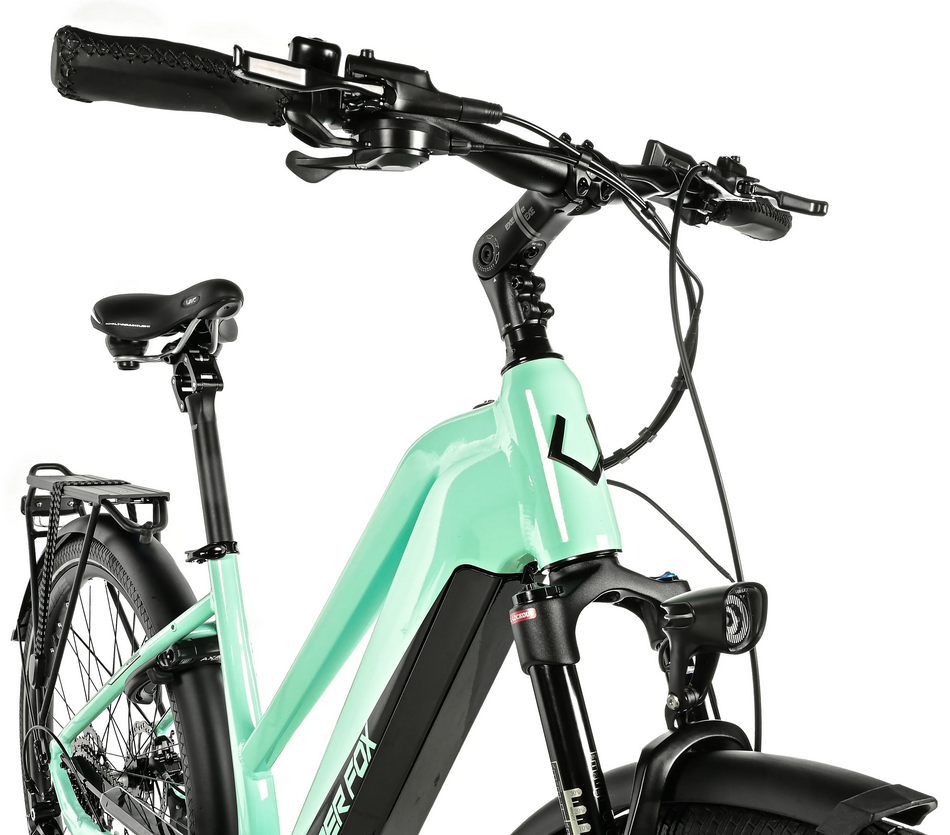 Leader Fox LUCAS dámské, rám 18" (M), model 2025-1, mint - ZDARMA dopravné, odborná montáž, seřízení a skládací zámek FORCE!