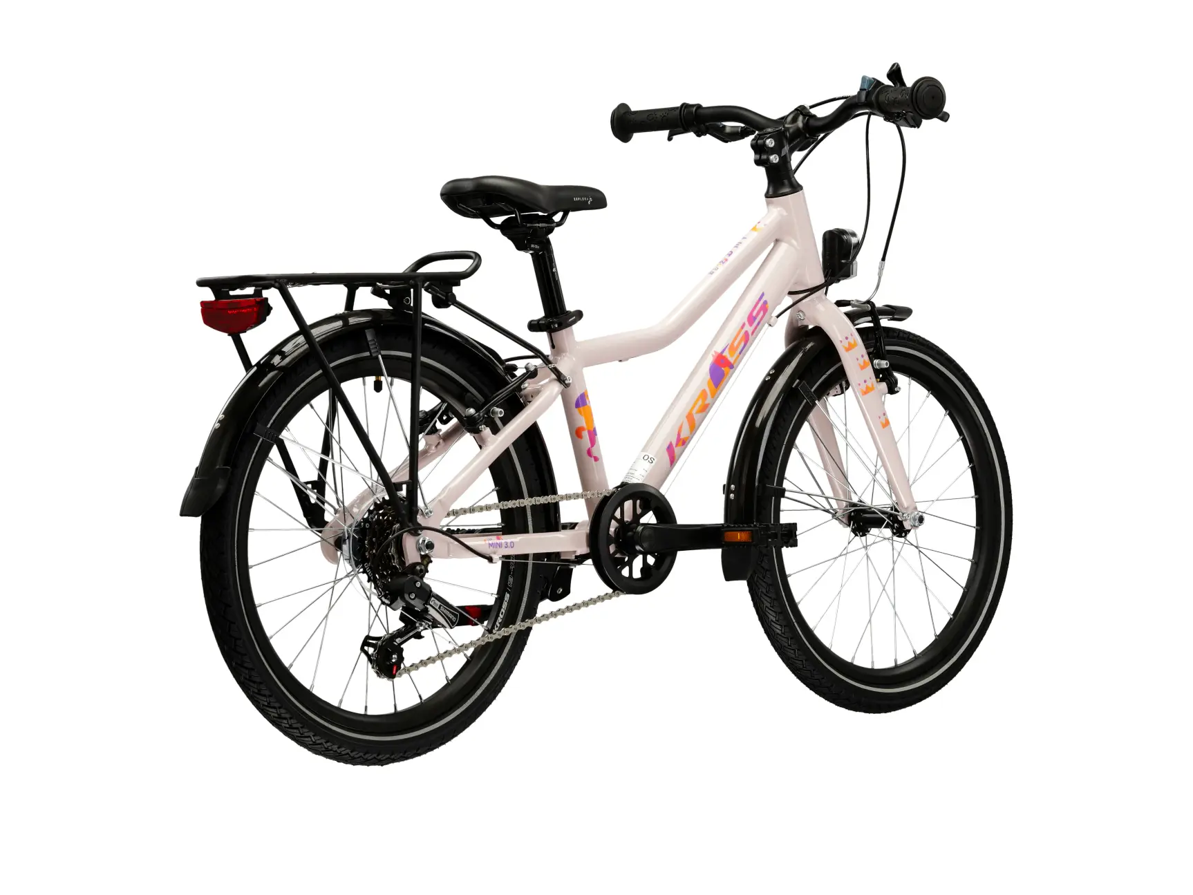 KROSS LEA MINI 3.0 EQ, model 2025, pneu 20", barva růžová - ZDARMA dopravné, odborná montáž, seřízení!