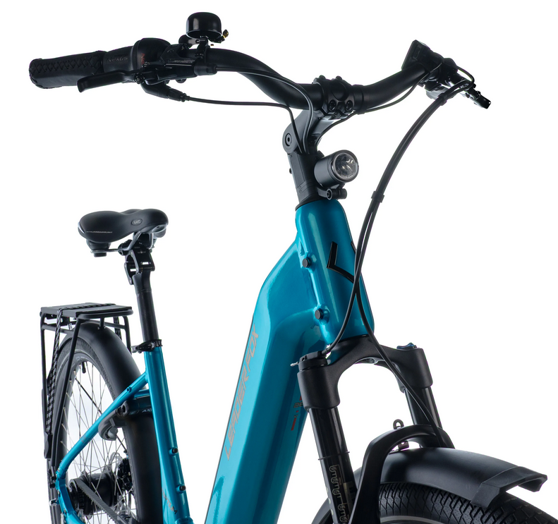 Městské elektrokolo Leader Fox TERTIUM 28", rám 18" (M), model 2025-2, blue - ZDARMA dopravné, odborná montáž, seřízení a druhá baterie za 1,- Kč!