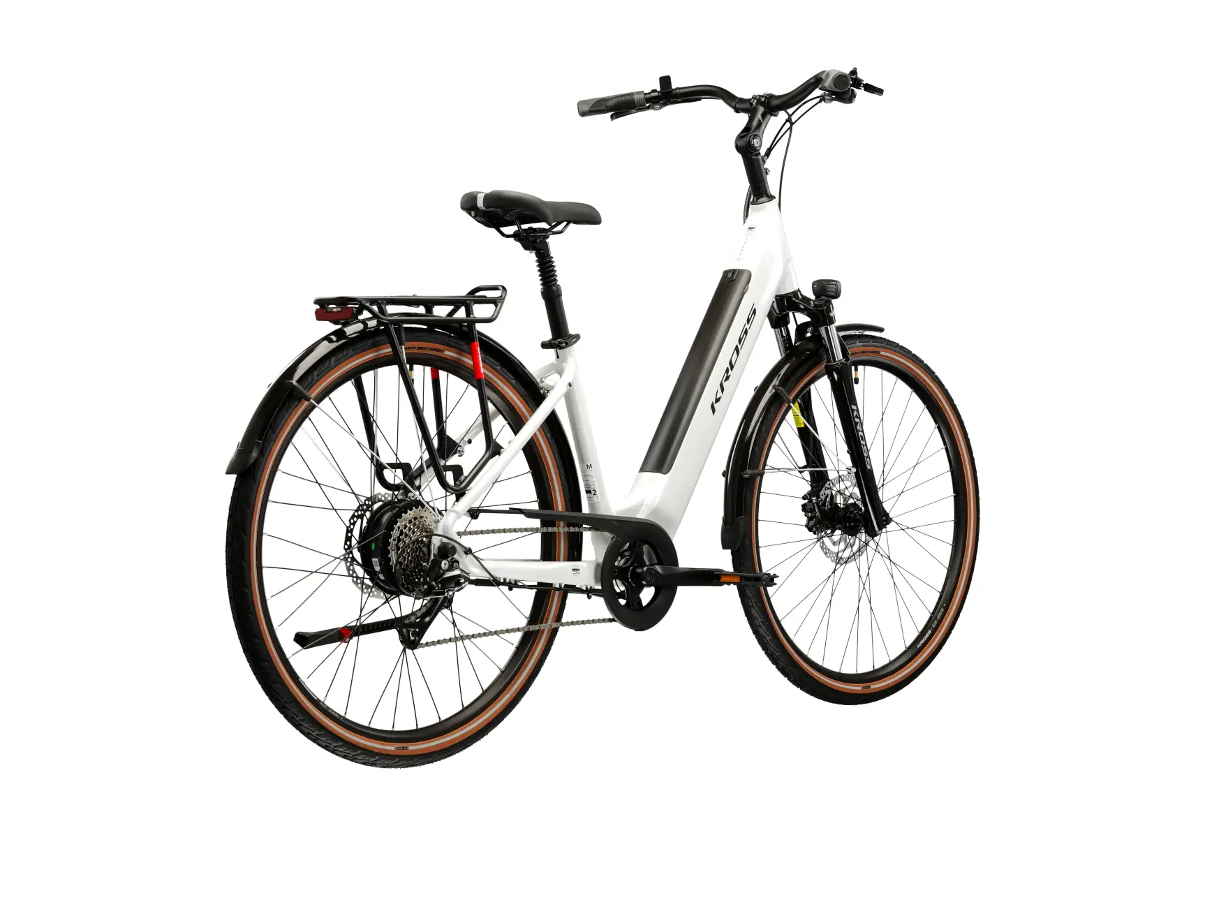 KROSS TRANS HYBRID 1.0, rám 17" (M), model 2026, pneu 28", barva perlová/černá - ZDARMA dopravné, odborná montáž a seřízení!