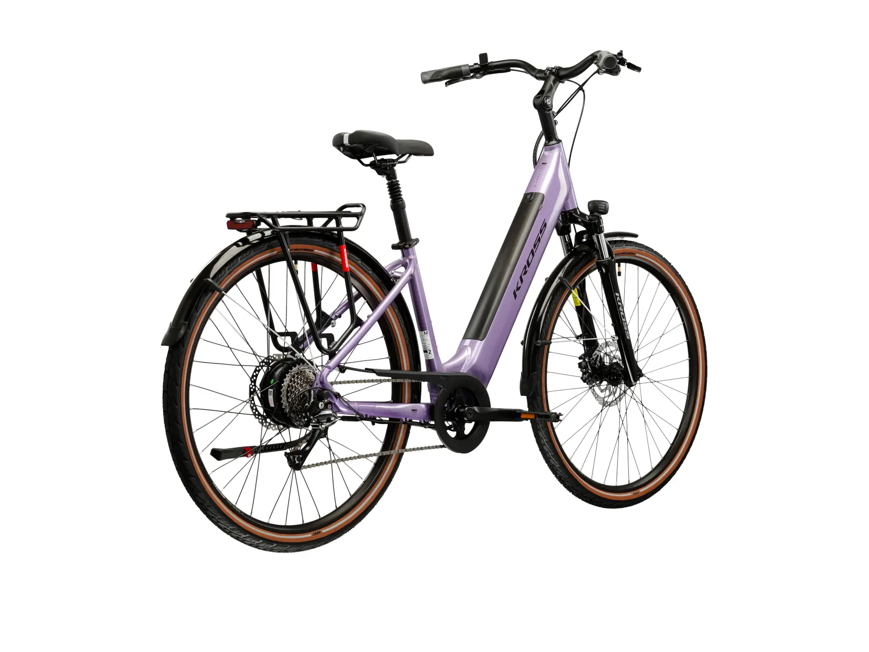 KROSS TRANS HYBRID 1.0, rám 19" (L), model 2026, pneu 28", barva fialová/černá - ZDARMA dopravné, odborná montáž a seřízení!