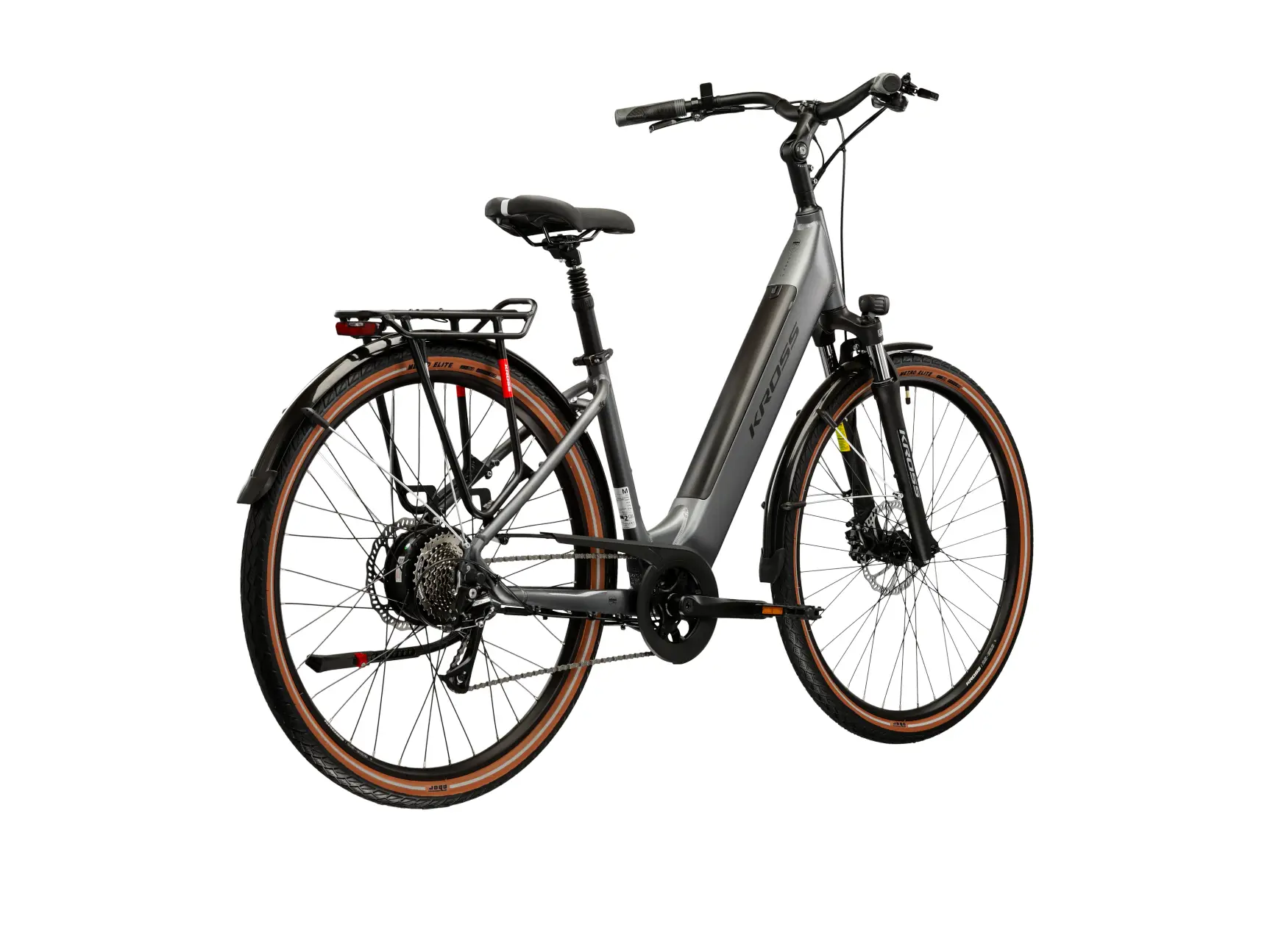 KROSS TRANS HYBRID 1.0, rám 19" (L), model 2026, pneu 28", barva šedá/černá - ZDARMA dopravné, odborná montáž a seřízení!