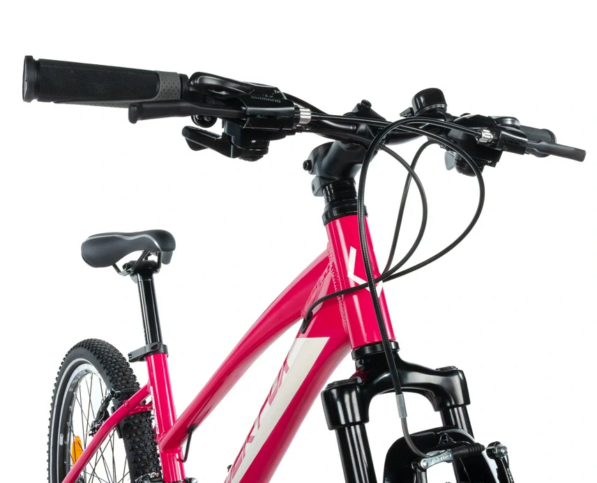 Leader Fox SPIDER dívčí 24" 2026-2, pink - ZDARMA dopravné, odborná montáž, seřízení a sada světel!